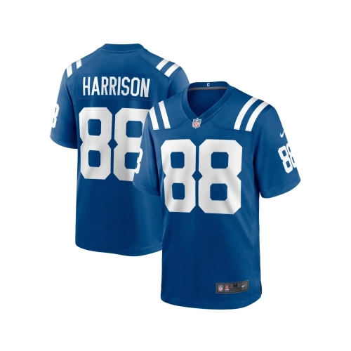 Mens Indianapolis Colts Marvin Harrison Royal Game Retired Player Jersey