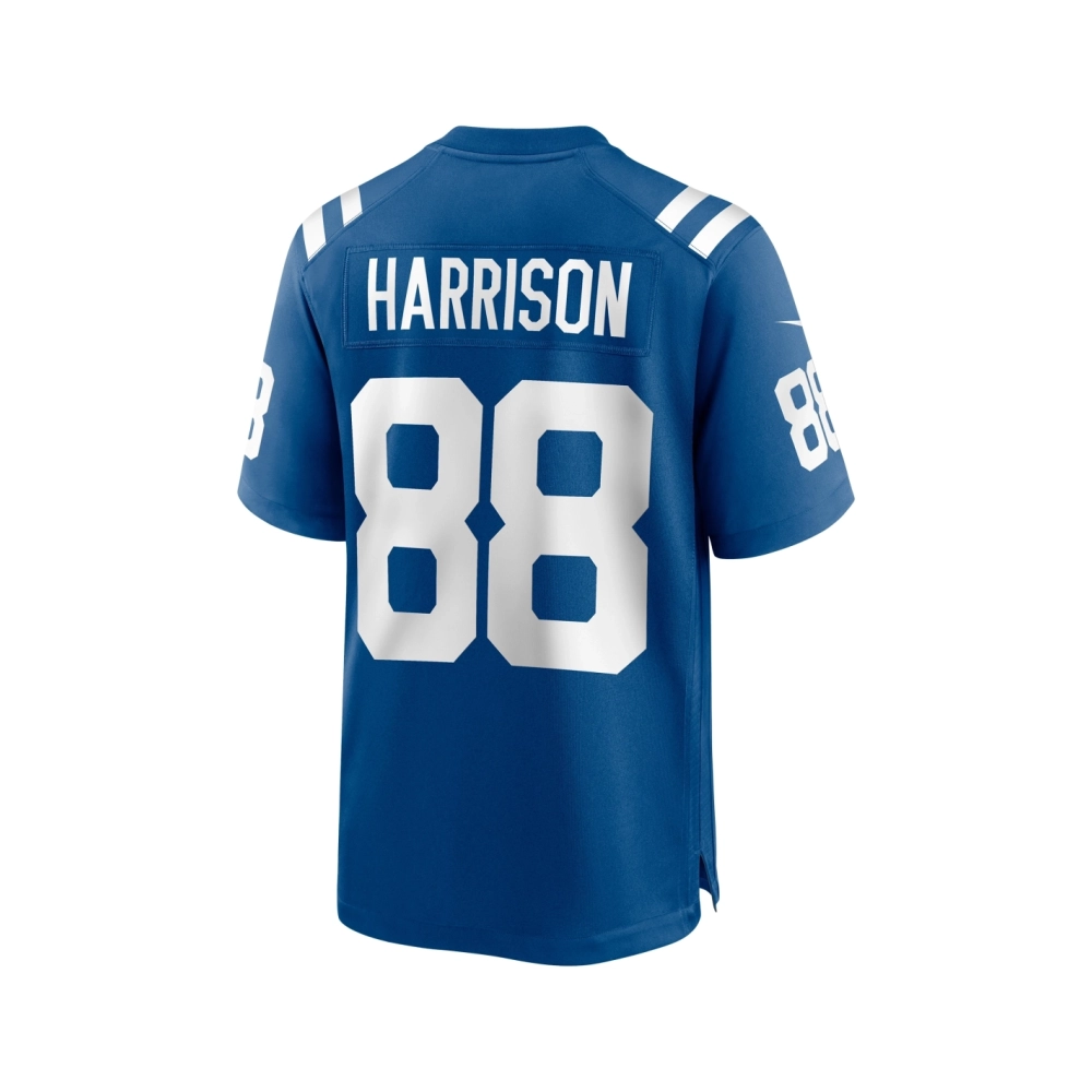 Mens Indianapolis Colts Marvin Harrison Royal Game Retired Player Jersey