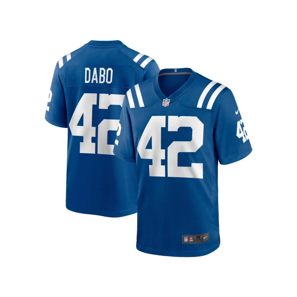Mens Indianapolis Colts Marcel Dabo Royal Game Player Jersey