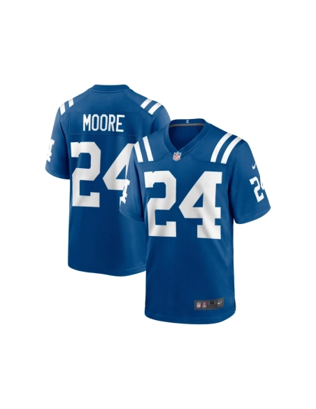 Mens Indianapolis Colts Lenny Moore Royal Game Retired Player Jersey