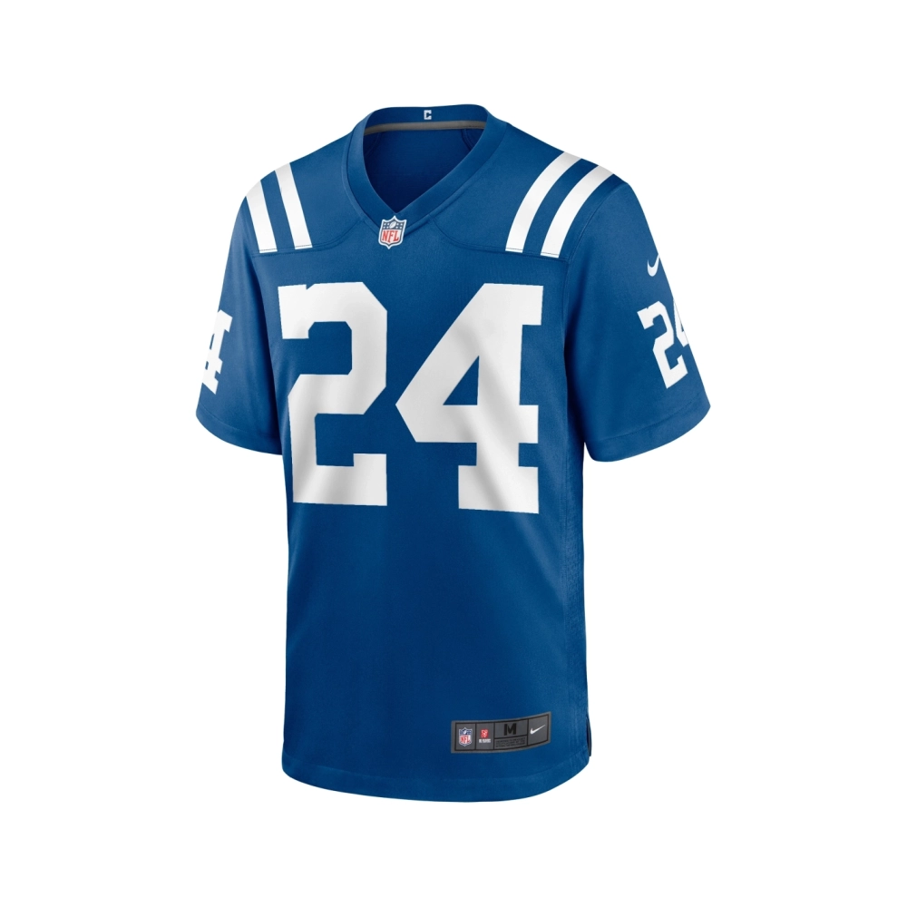 Mens Indianapolis Colts Lenny Moore Royal Game Retired Player Jersey