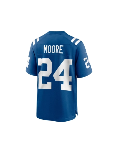 Mens Indianapolis Colts Lenny Moore Royal Game Retired Player Jersey