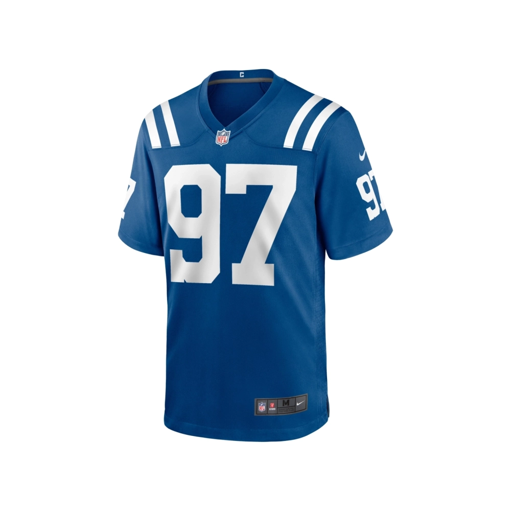 Mens Indianapolis Colts Laiatu Latu Royal 2024 NFL Draft First Round Pick Player Game Jersey