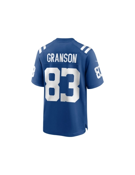 Mens Indianapolis Colts Kylen Granson Royal Game Jersey