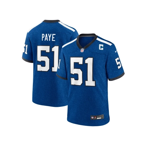 Mens Indianapolis Colts Kwity Paye Royal Indiana Nights Alternate Game Jersey