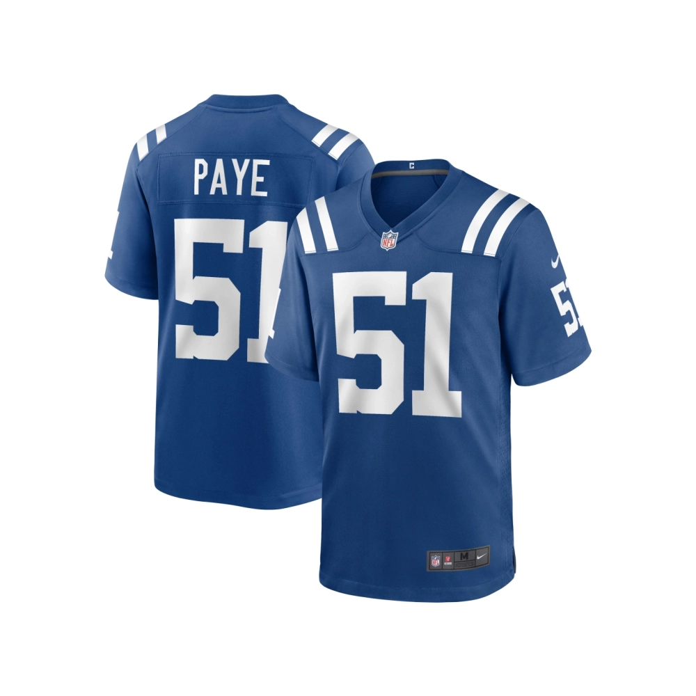 Mens Indianapolis Colts Kwity Paye Royal Game Jersey