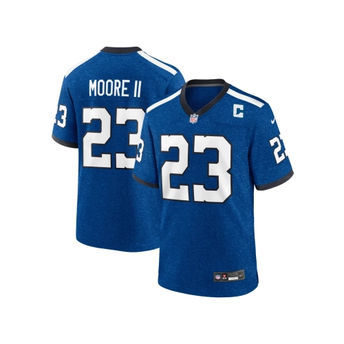 Mens Indianapolis Colts Kenny Moore II Royal Indiana Nights Alternate Game Jersey