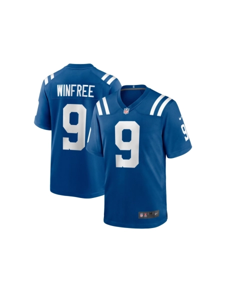Mens Indianapolis Colts Juwann Winfree Royal Team Game Jersey