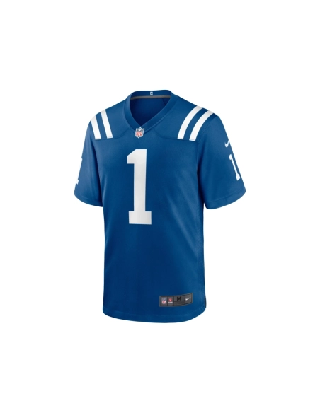 Mens Indianapolis Colts Josh Downs Royal Team Game Jersey