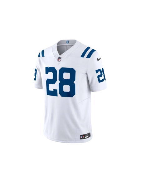 Mens Indianapolis Colts Jonathan Taylor White Vapor F.U.S.E. Limited Jersey
