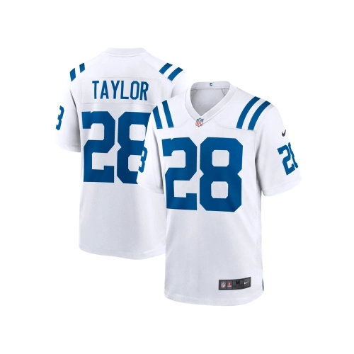 Mens Indianapolis Colts Jonathan Taylor White Player Game Jersey