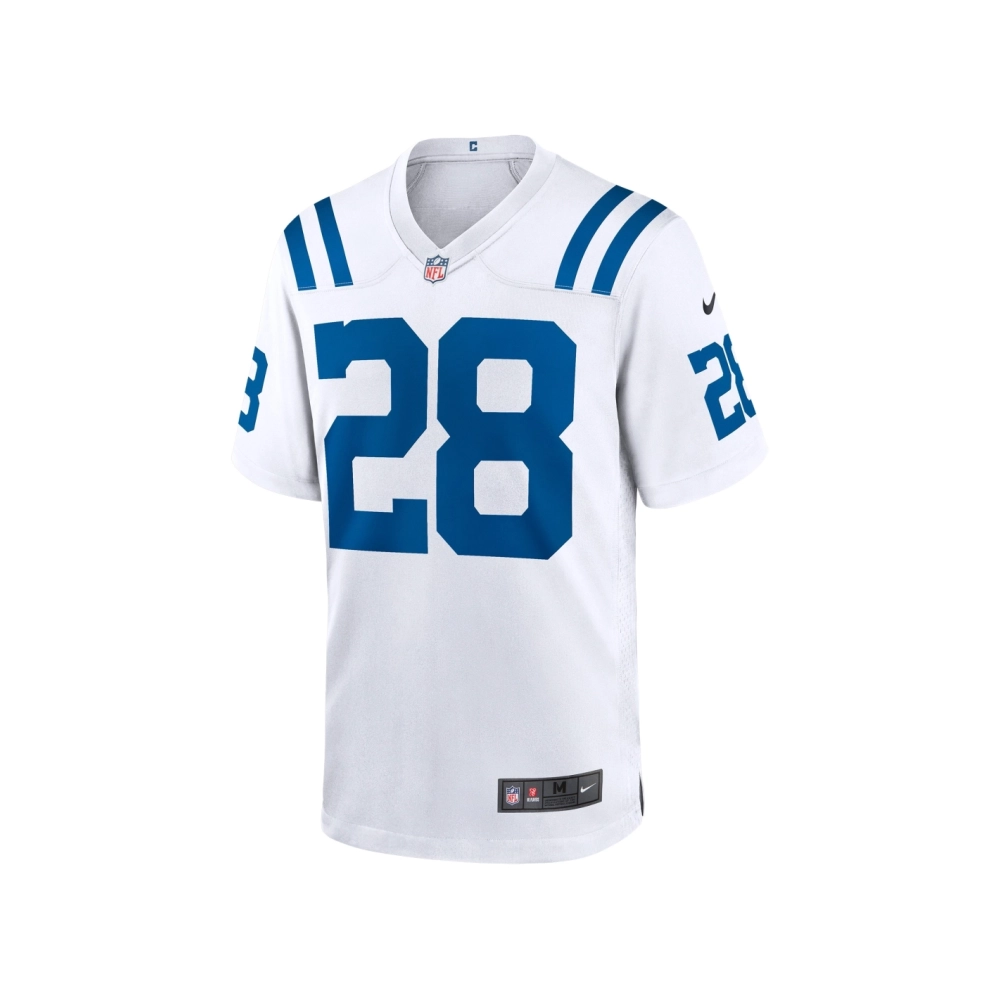 Mens Indianapolis Colts Jonathan Taylor White Player Game Jersey