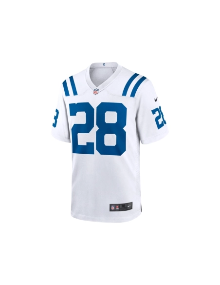 Mens Indianapolis Colts Jonathan Taylor White Player Game Jersey