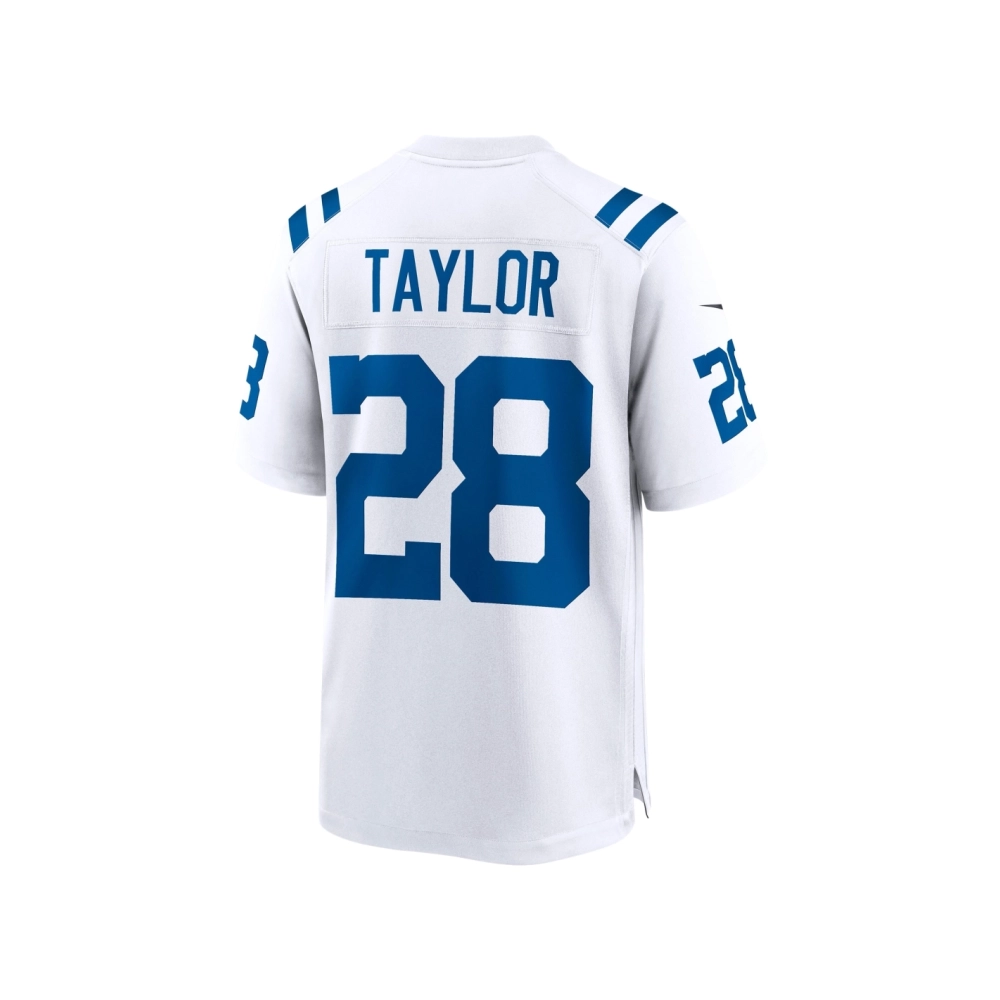 Mens Indianapolis Colts Jonathan Taylor White Player Game Jersey
