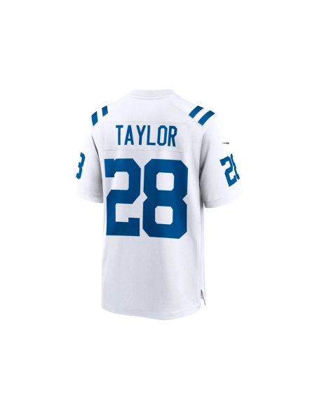Mens Indianapolis Colts Jonathan Taylor White Player Game Jersey