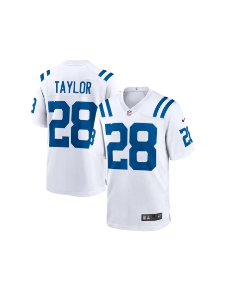 Mens Indianapolis Colts Jonathan Taylor White Game Jersey