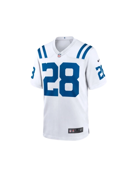 Mens Indianapolis Colts Jonathan Taylor White Game Jersey