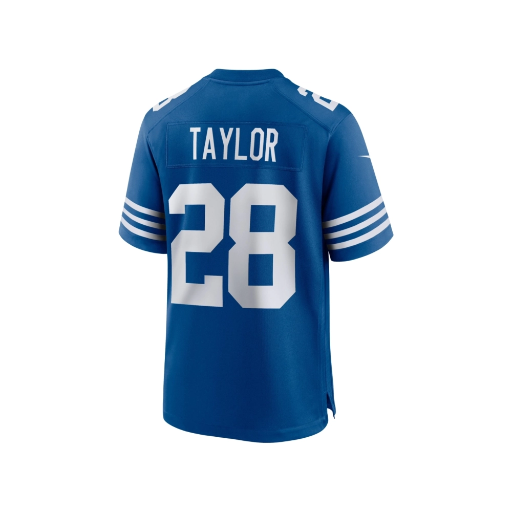 Mens Indianapolis Colts Jonathan Taylor Royal Game Player Jersey