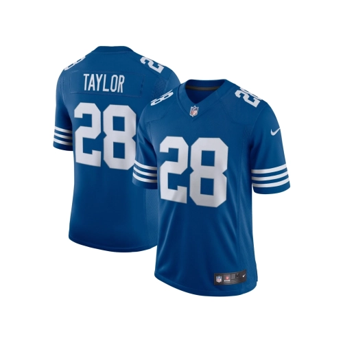 Mens Indianapolis Colts Jonathan Taylor Royal Alternate Vapor Limited Jersey