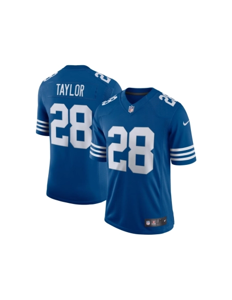 Mens Indianapolis Colts Jonathan Taylor Royal Alternate Vapor Limited Jersey