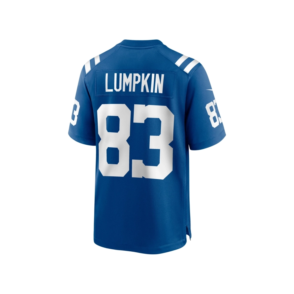 Mens Indianapolis Colts Johnny Lumpkin Royal Team Game Jersey