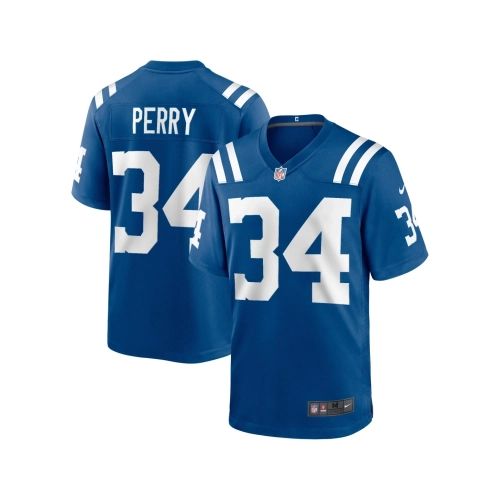 Mens Indianapolis Colts Joe Perry Royal Game Retired Player Jersey