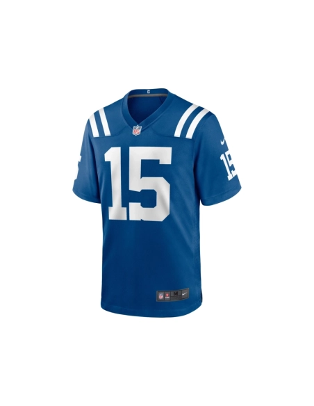Mens Indianapolis Colts Joe Flacco Royal Game Jersey