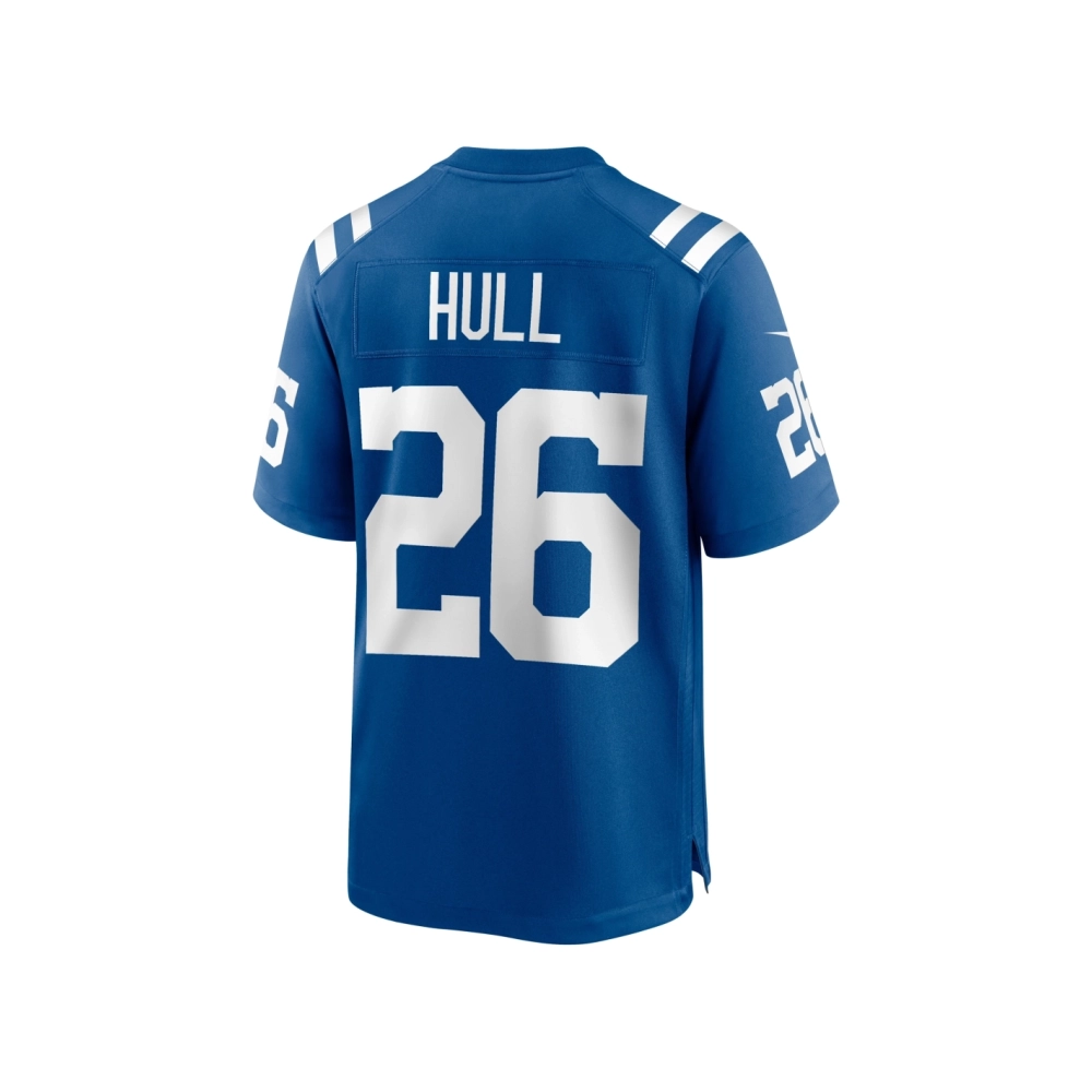 Mens Indianapolis Colts Evan Hull Royal Team Game Jersey