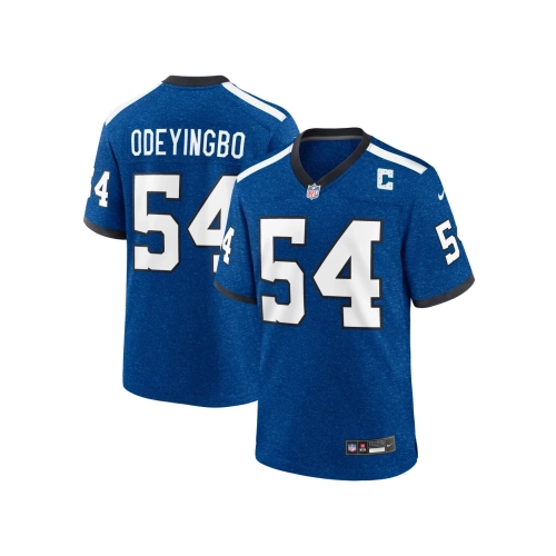 Mens Indianapolis Colts Dayo Odeyingbo Royal Indiana Nights Alternate Game Jersey