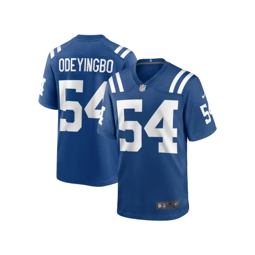 Mens Indianapolis Colts Dayo Odeyingbo Royal Game Jersey