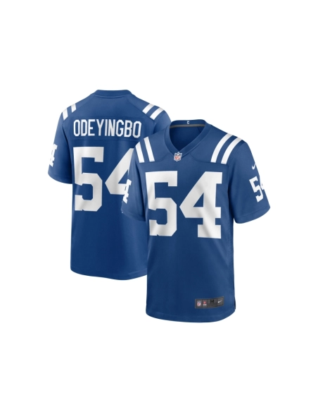 Mens Indianapolis Colts Dayo Odeyingbo Royal Game Jersey