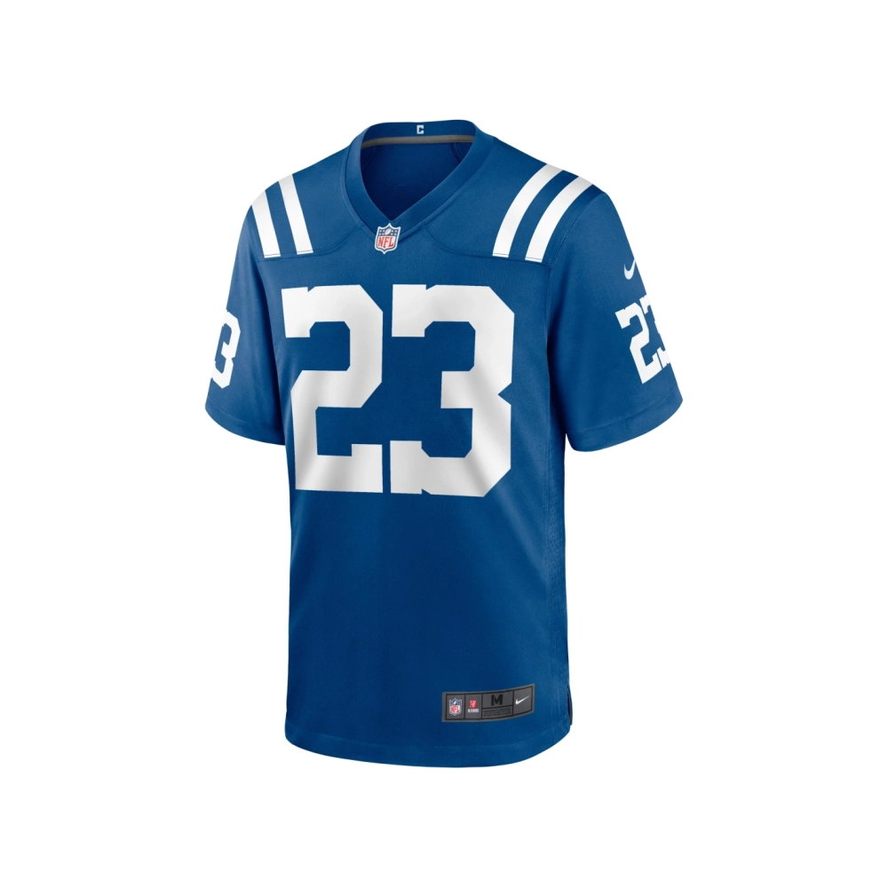 Mens Indianapolis Colts Darren Hall Royal Team Game Jersey