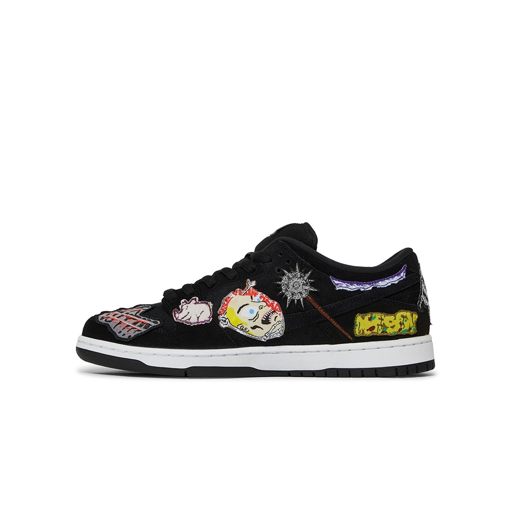 Neckface x Dunk Low Pro SB Black,Dunk SB,NIKE SHOES Reps