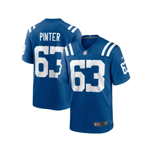 Mens Indianapolis Colts Danny Pinter Royal Game Jersey