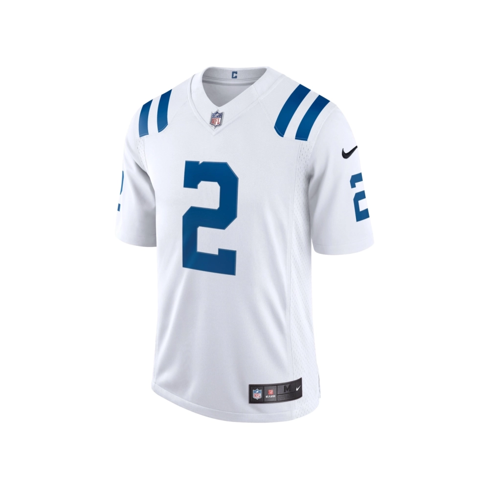 Mens Indianapolis Colts Carson Wentz White Vapor Limited Jersey
