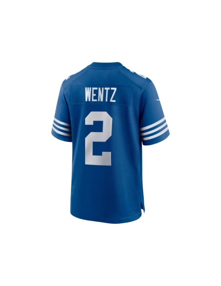 Mens Indianapolis Colts Carson Wentz Royal Alternate Game Jersey