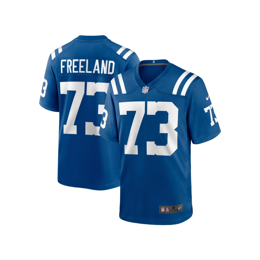 Mens Indianapolis Colts Blake Freeland Royal Team Game Jersey