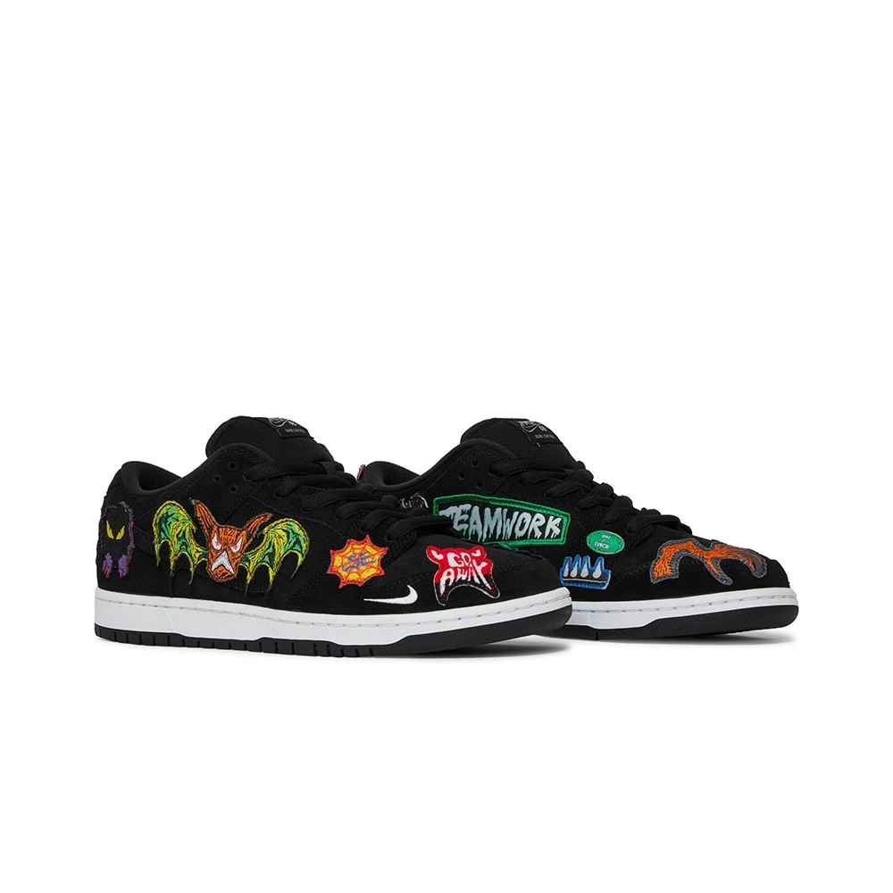 Neckface x Dunk Low Pro SB Black,Dunk SB,NIKE SHOES Reps