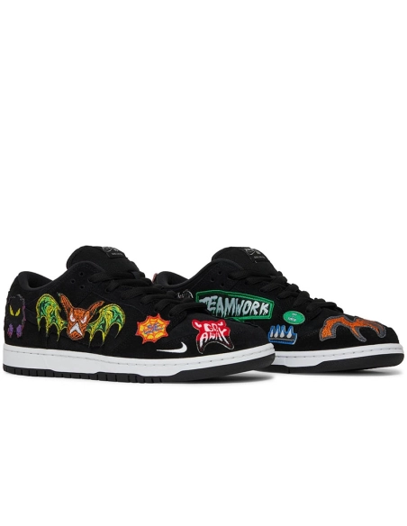 Neckface x Dunk Low Pro SB Black,Dunk SB,NIKE SHOES Reps