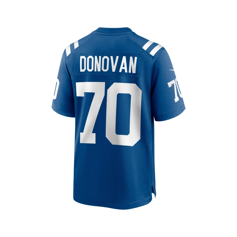 Mens Indianapolis Colts Art Donovan Royal Game Retired Player Jersey