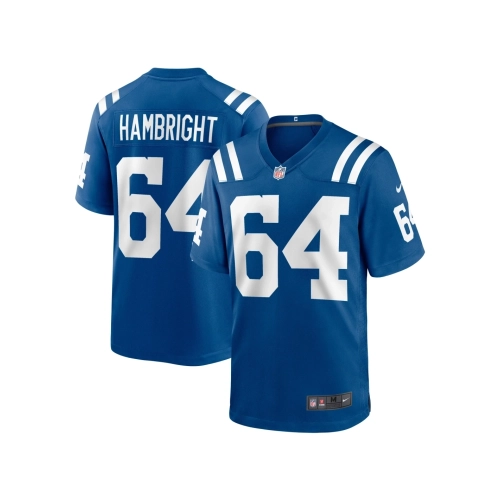 Mens Indianapolis Colts Arlington Hambright Royal Game Player Jersey