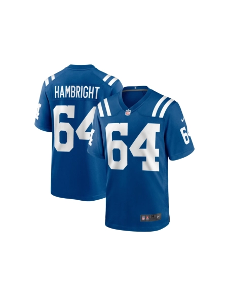 Mens Indianapolis Colts Arlington Hambright Royal Game Player Jersey