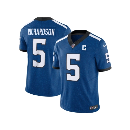 Mens Indianapolis Colts Anthony Richardson Royal Alternate Vapor F.U.S.E. Limited Jersey