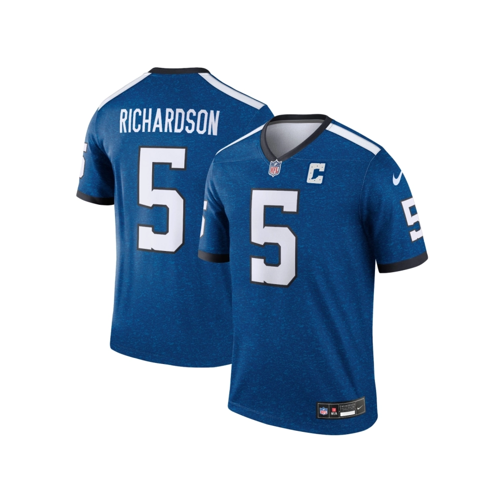 Mens Indianapolis Colts Anthony Richardson Royal Alternate Legend Jersey