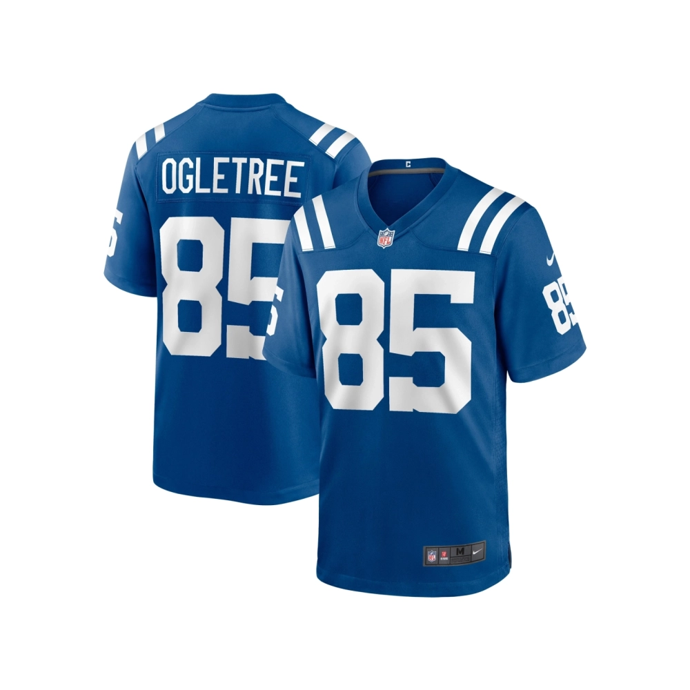 Mens Indianapolis Colts Andrew Ogletree Royal Game Player Jersey