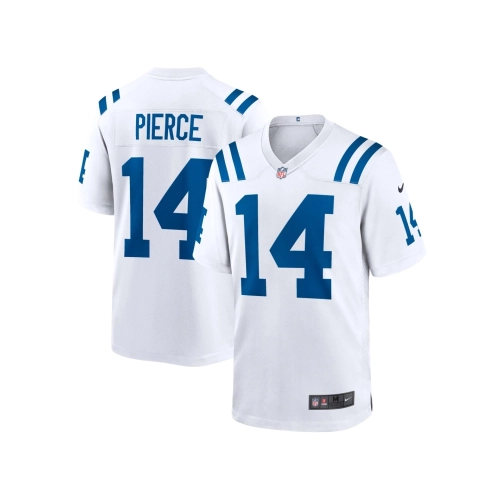 Mens Indianapolis Colts Alec Pierce White Away Game Player Jersey