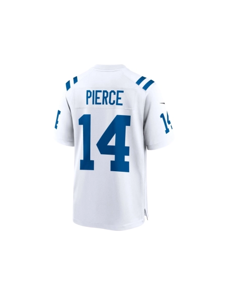 Mens Indianapolis Colts Alec Pierce White Away Game Player Jersey