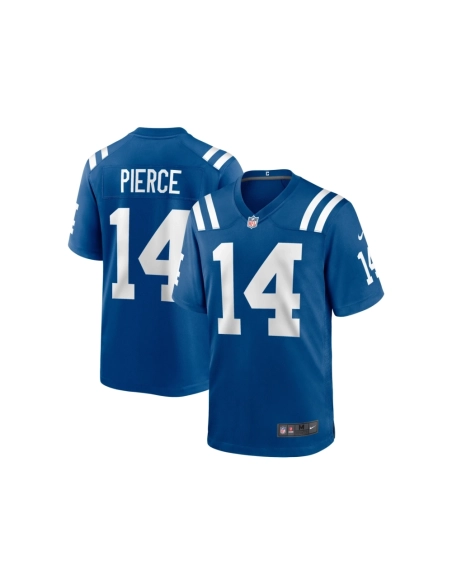 Mens Indianapolis Colts Alec Pierce Royal Player Game Jersey