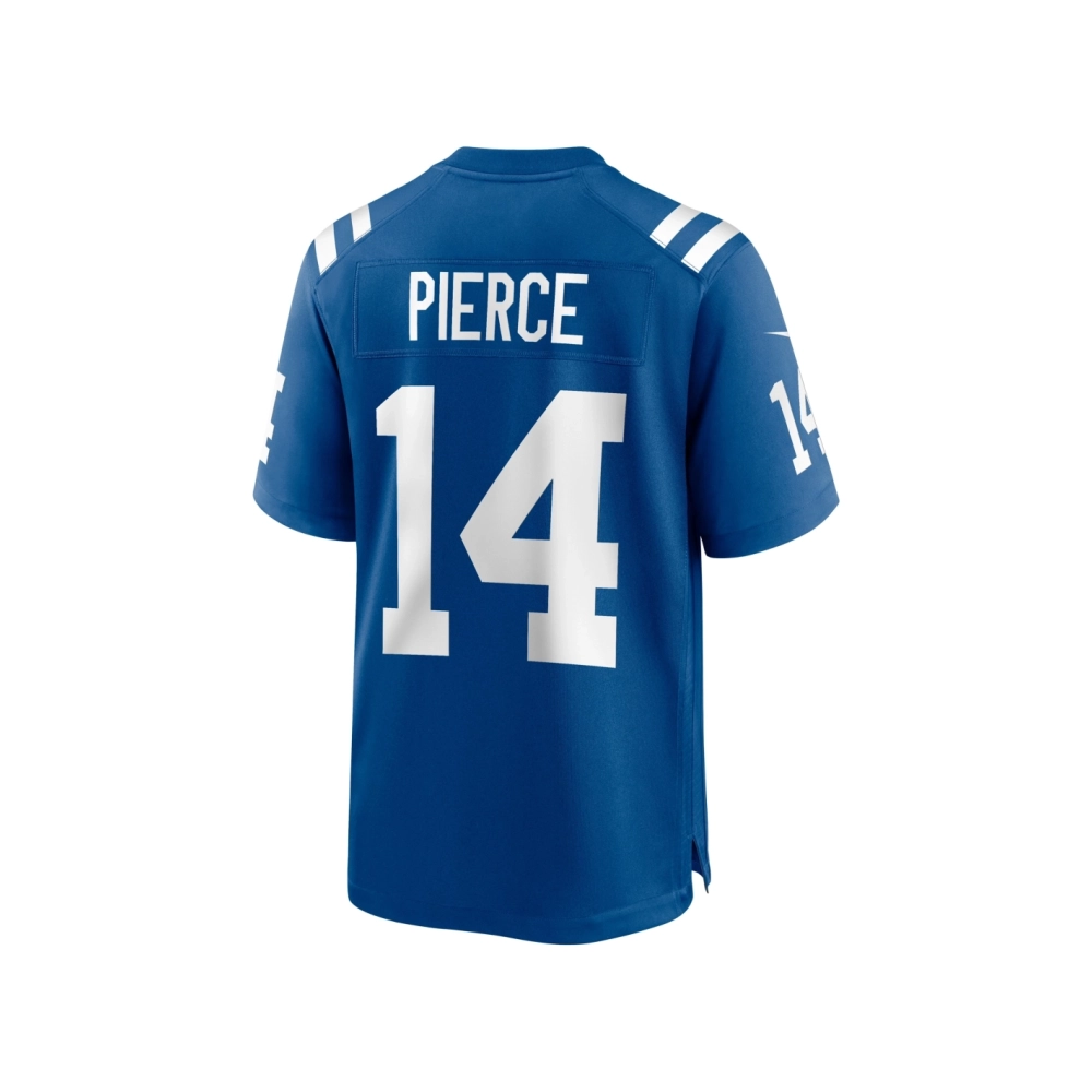 Mens Indianapolis Colts Alec Pierce Royal Player Game Jersey