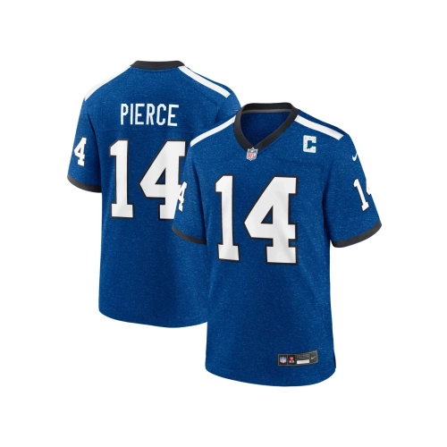 Mens Indianapolis Colts Alec Pierce Royal Indiana Nights Alternate Game Jersey